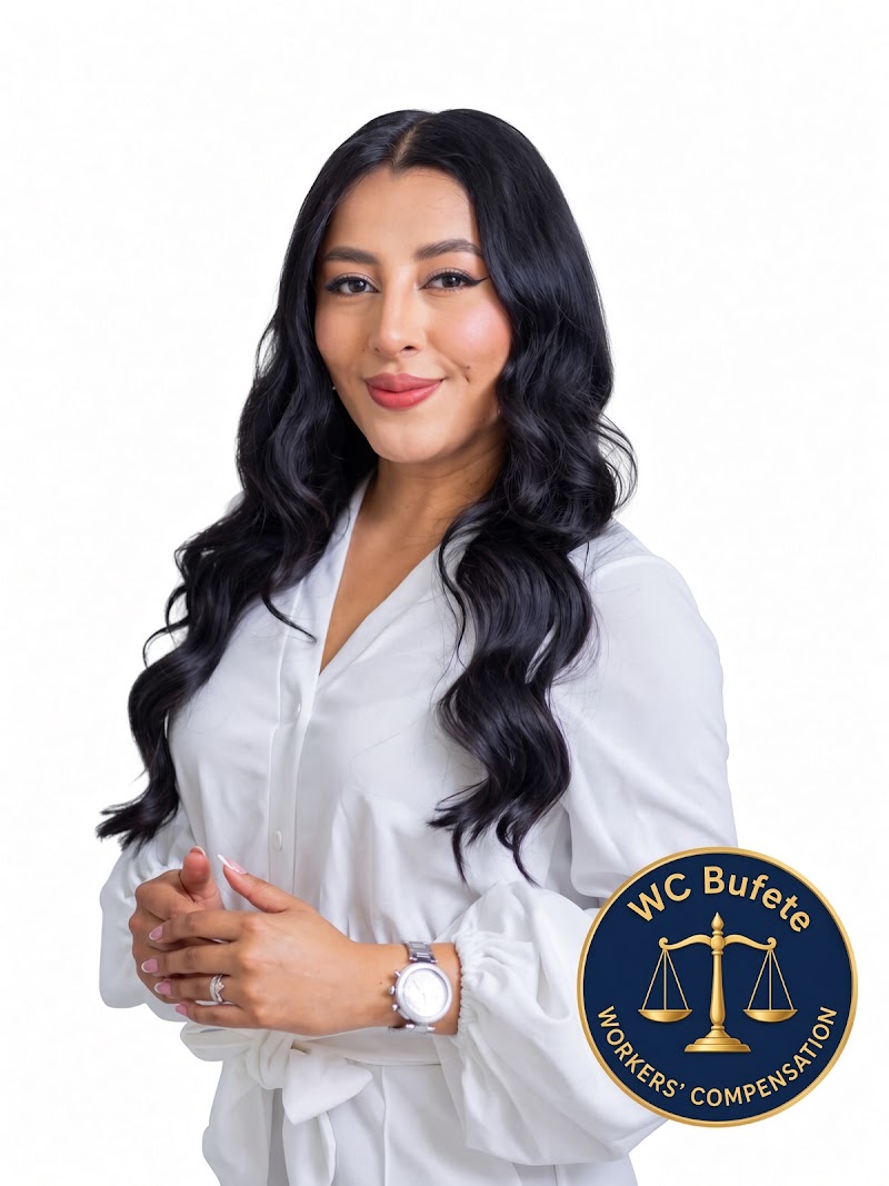 Fotografía profesional de Lic. Kathie Elizabeth Sierra., Especializado en compensación laboral Y Derecho Migratorio.